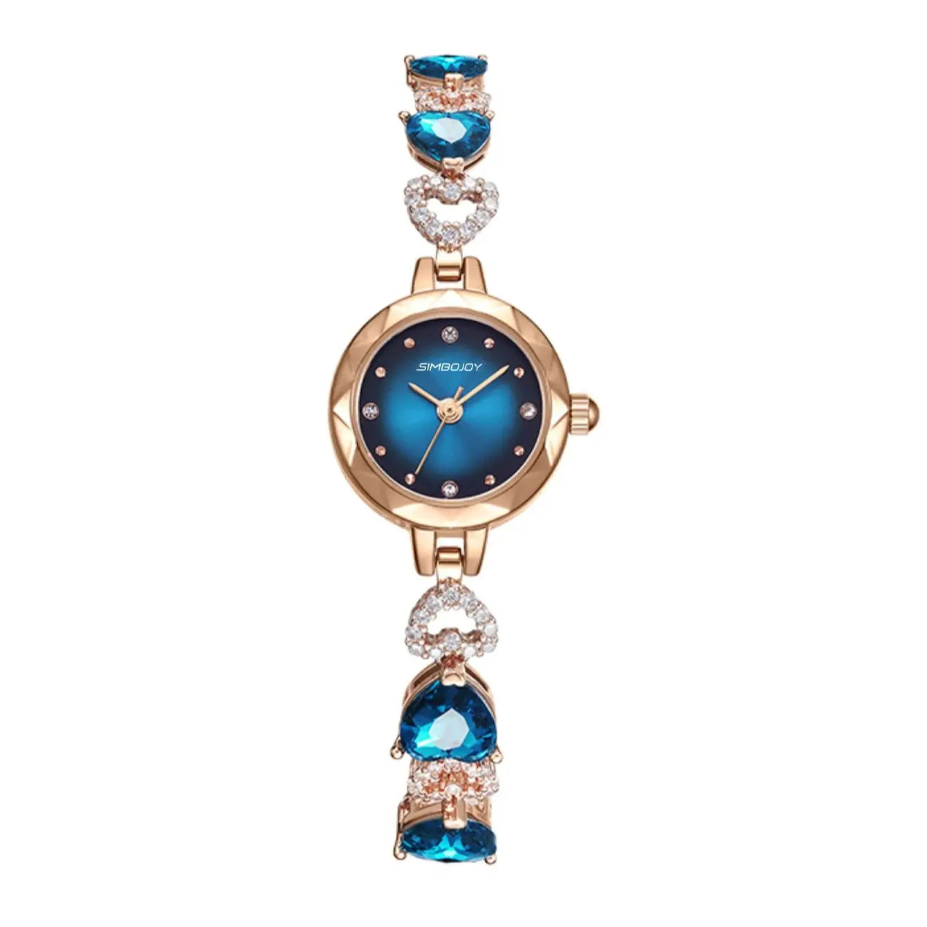 Rhinestone Bracelet Quartz Watch