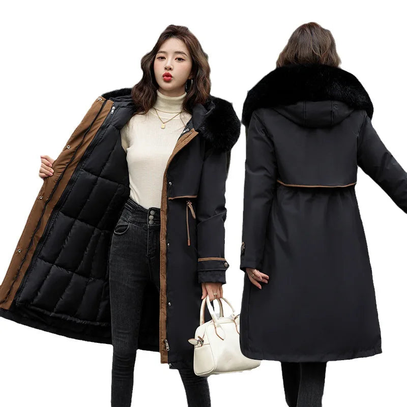 Detachable Lining Women Parka
