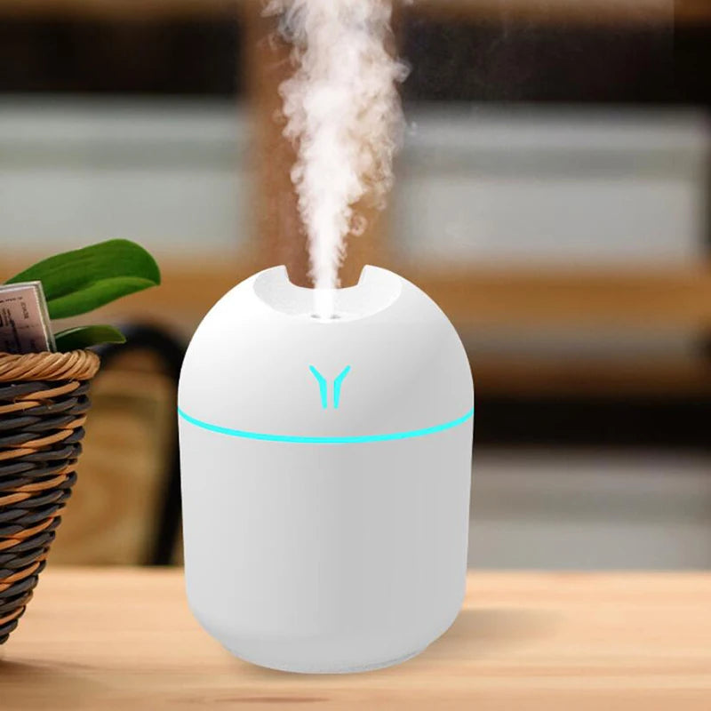 USB Mini Humidifier Aroma Diffuser LED 250ml