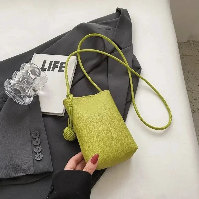 Flap PU Crossbody Phone Purse