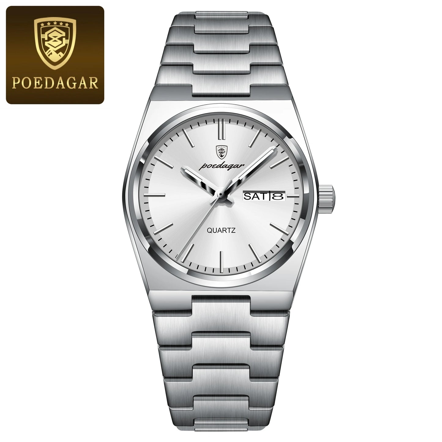 POEDAGAR Luminous Date Ladies Watch