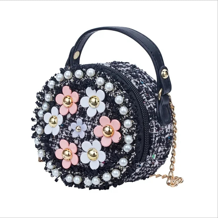 Kids Flower Crossbody Bag