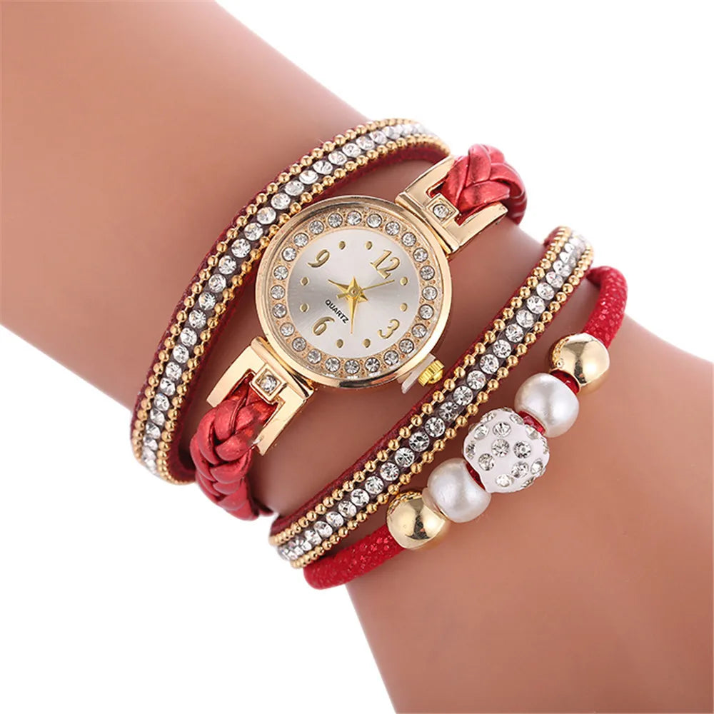 Women's Wrap Bracelet Fashion Watch