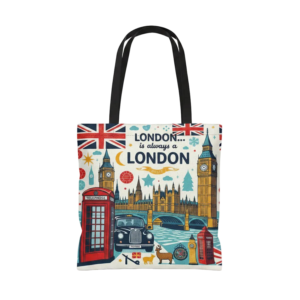 Women's London Tote Bag Reusable Polyester