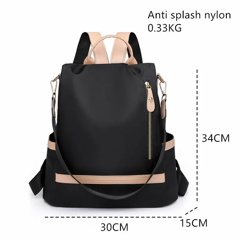 Waterproof Anti-Theft Women Backpack