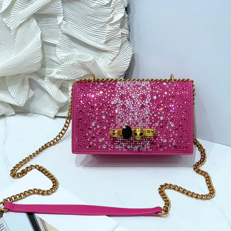 Women's Rhinestone Evening Clutch Bag