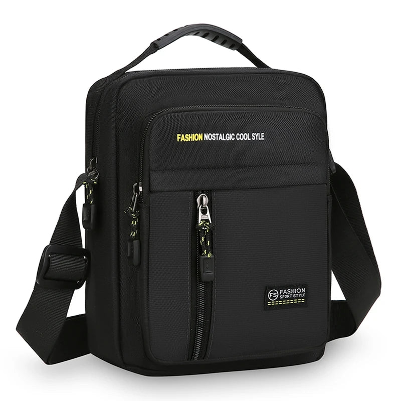 Men's Multi-Pocket Crossbody Bag