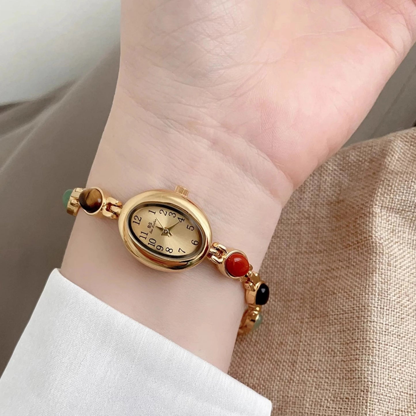 Emerald Luxury Women Watch