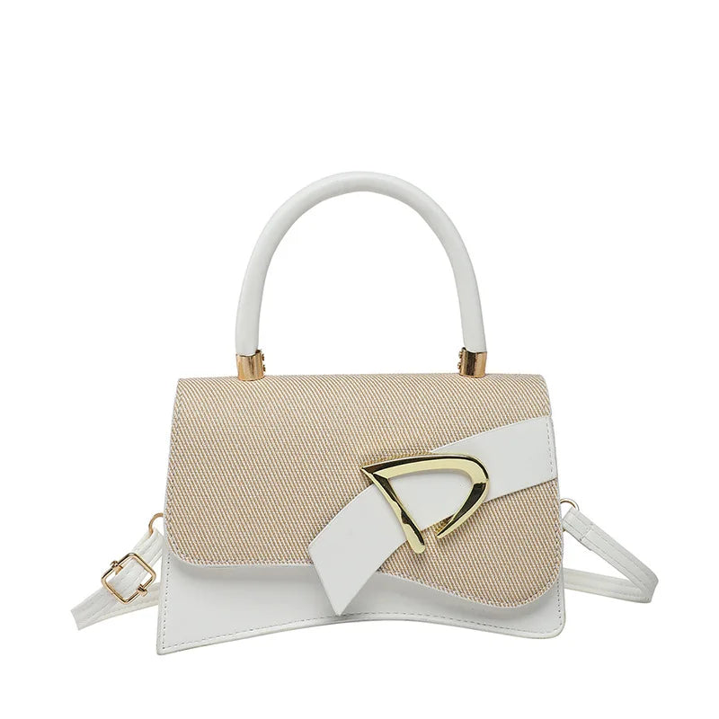 Square Bag Bicolor Crossbody