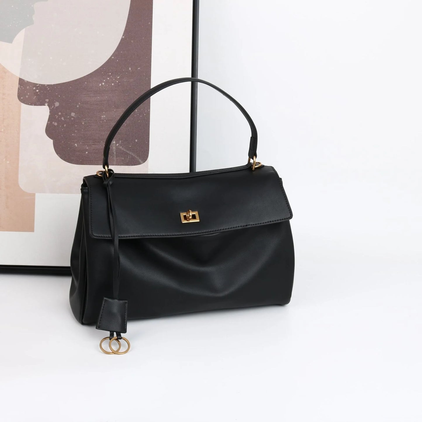 Suede Luxury Tote Bag
