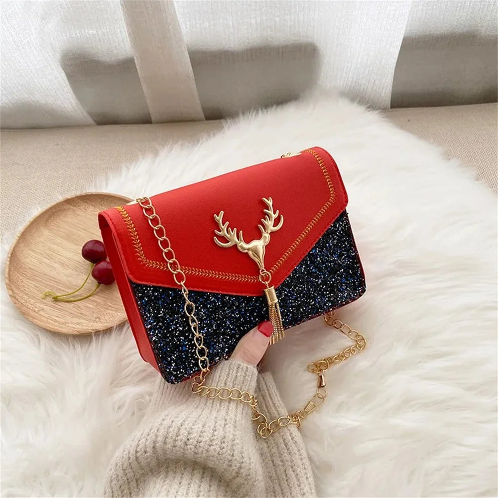 PU Leather Women Shoulder Bag