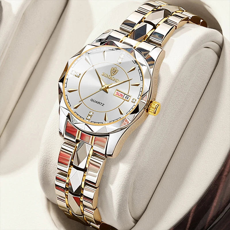 BINBOND Ladies Luminous Quartz Watch