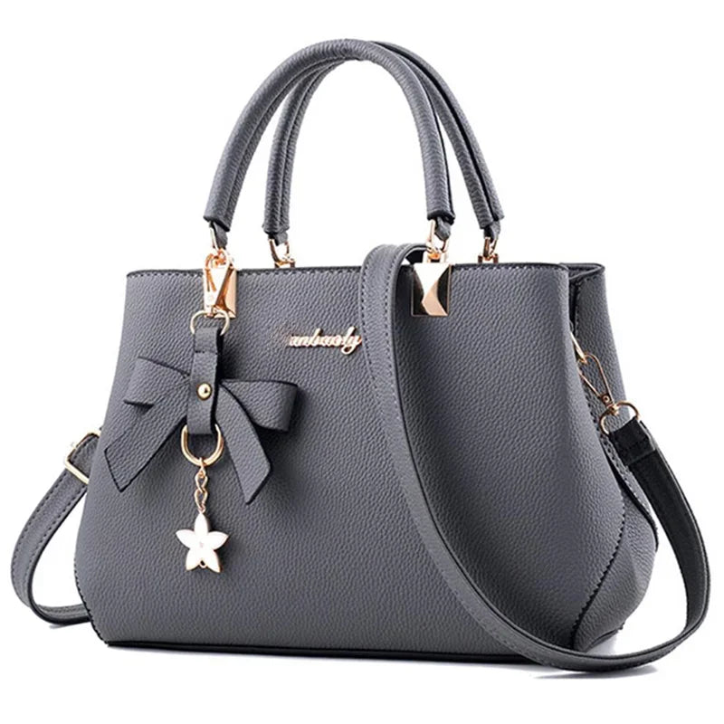 Bowknot Plum Crossbody Bag