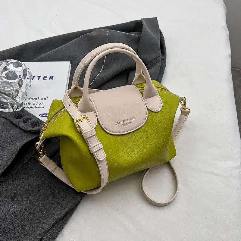 Women's Nylon Mini Tote Crossbody Handbag