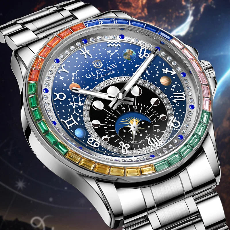 Golden Mechanical Men Watch