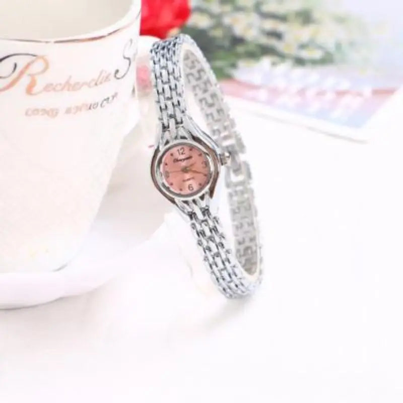 Gold Small Dial Ladies Watch