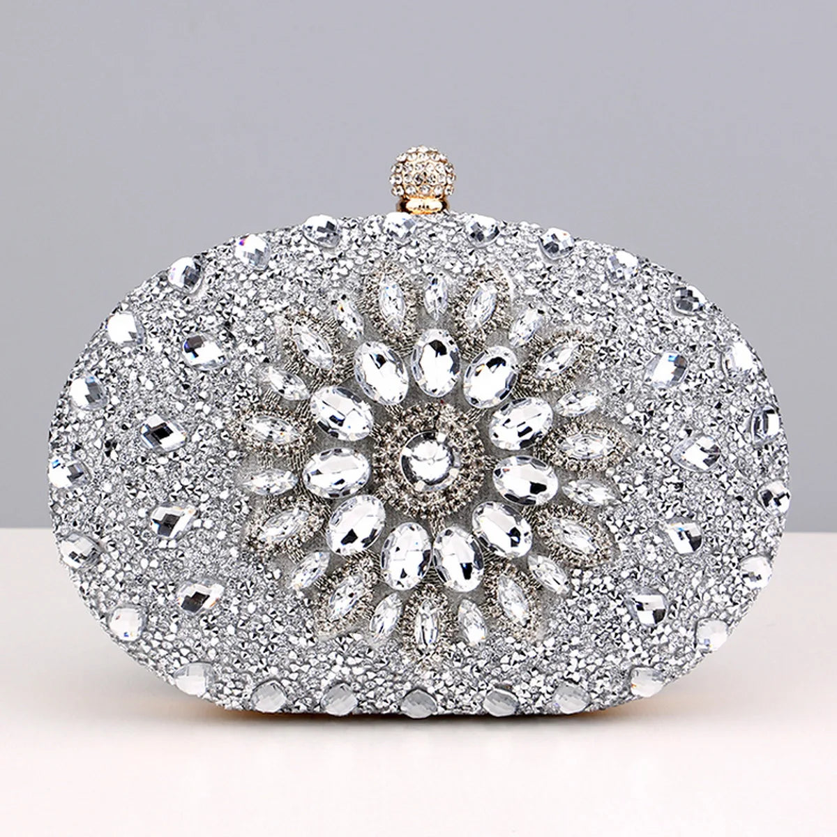 Rhinestone Diamond Evening Clutch