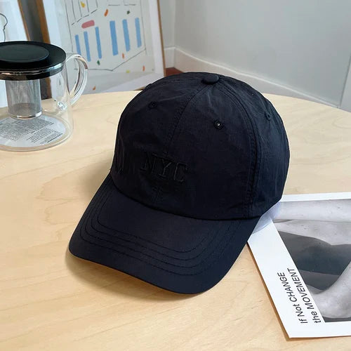Embroidered Quick-Dry Women Cap
