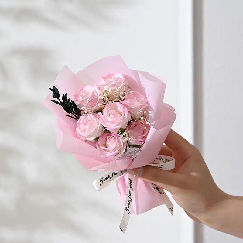 Artificial Rose Bouquet Home Decor Gift