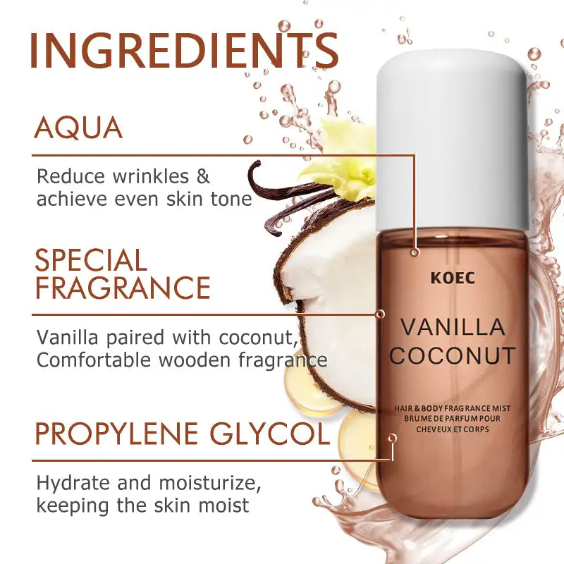 Vanilla Coconut Fragrance Mist
