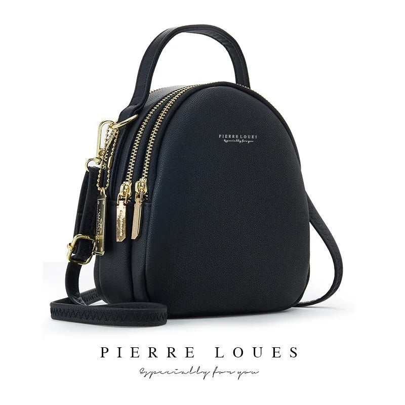 Mini Leather Backpack Shoulder