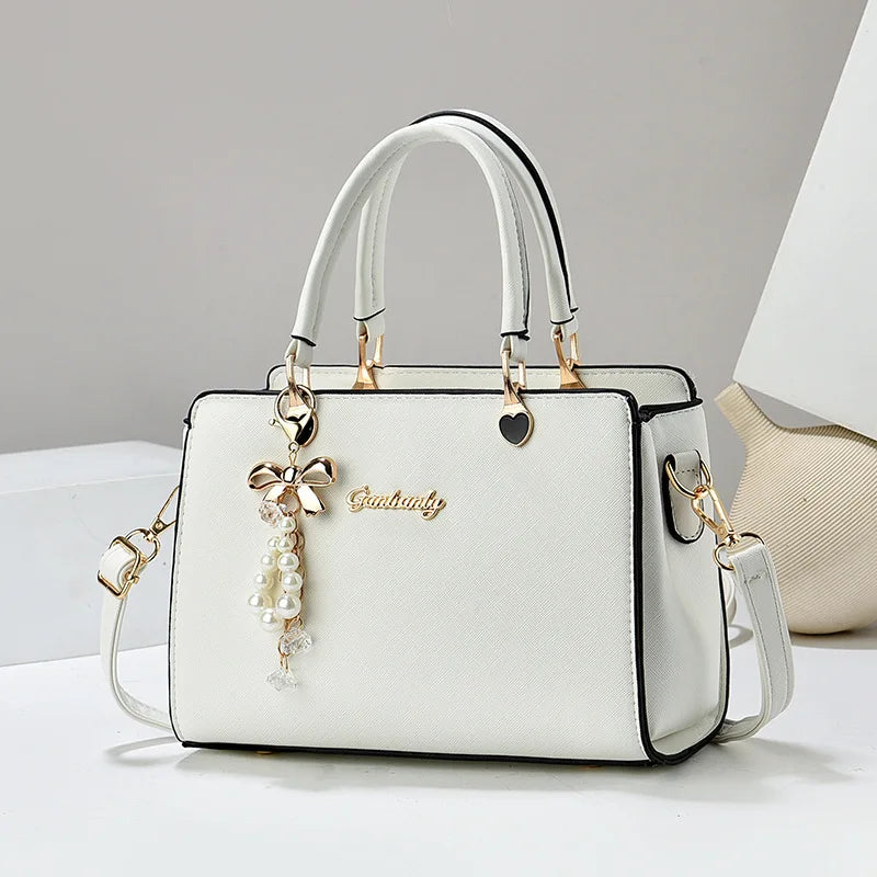 PU Bucket Pattern Crossbody Bag