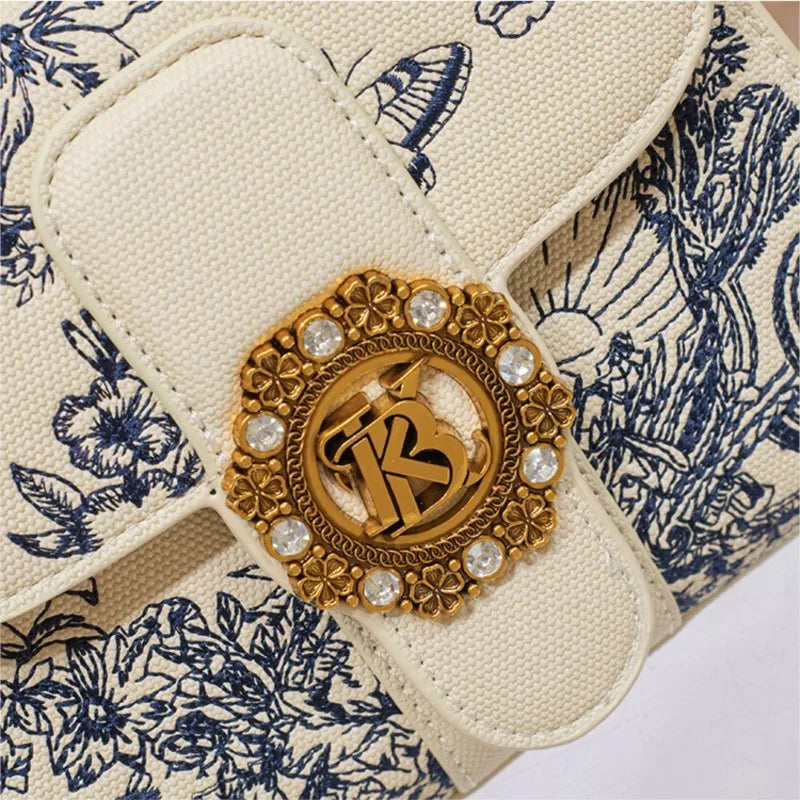 Women's Small Square Crossbody Shoulder Bag