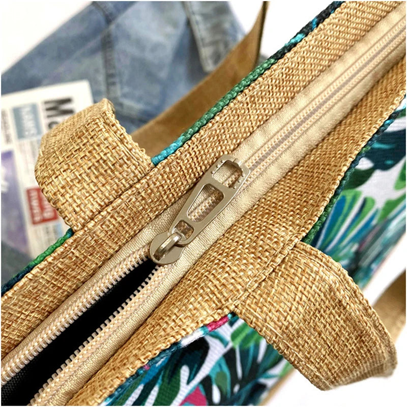 Floral Large Tote Shoulder Bag