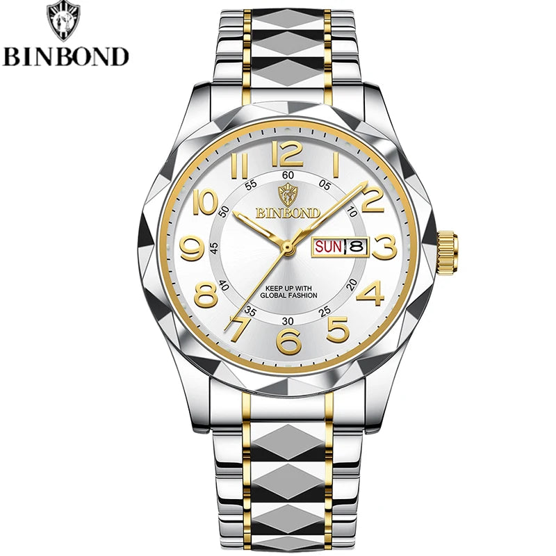 BINBOND Luminous Men's Quartz Watch