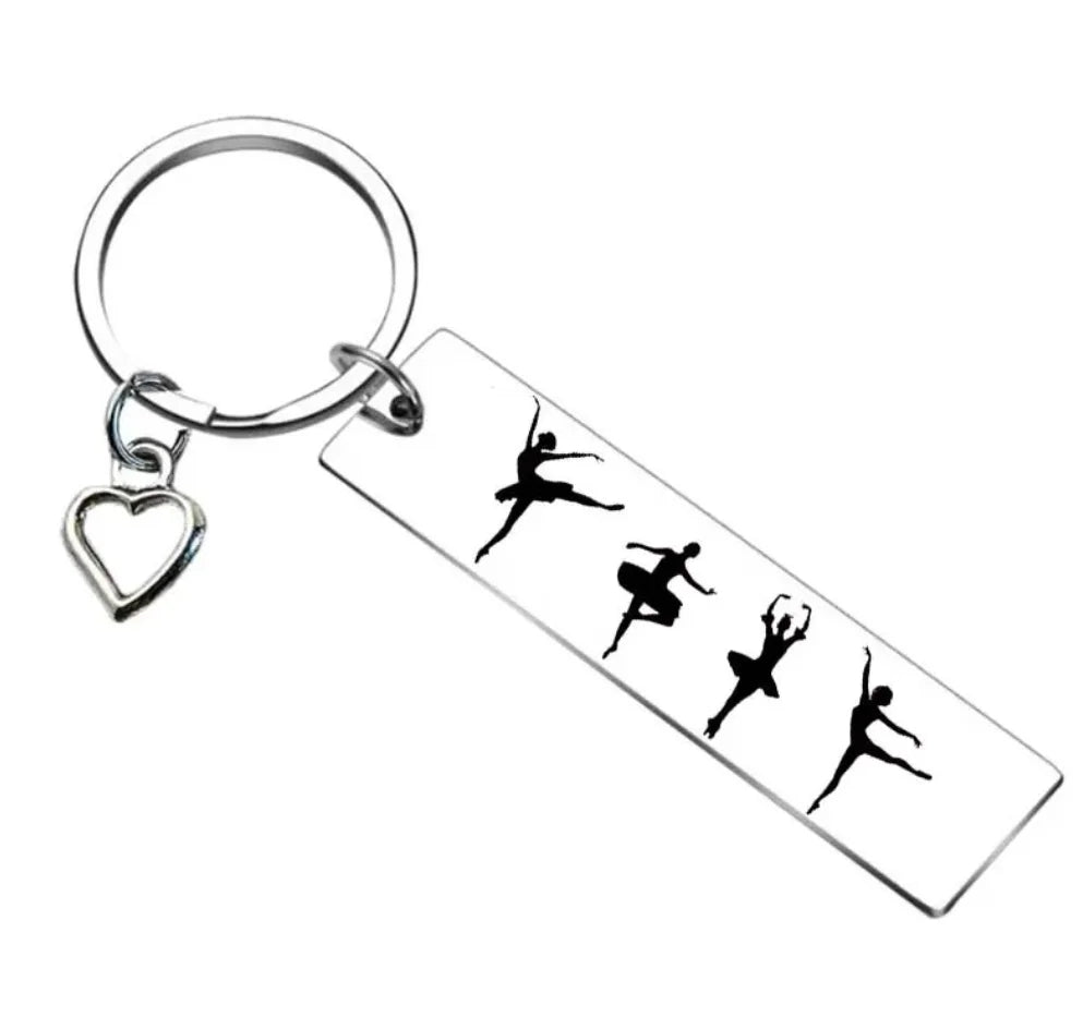Dance Teacher Appreciation Keychain Gift