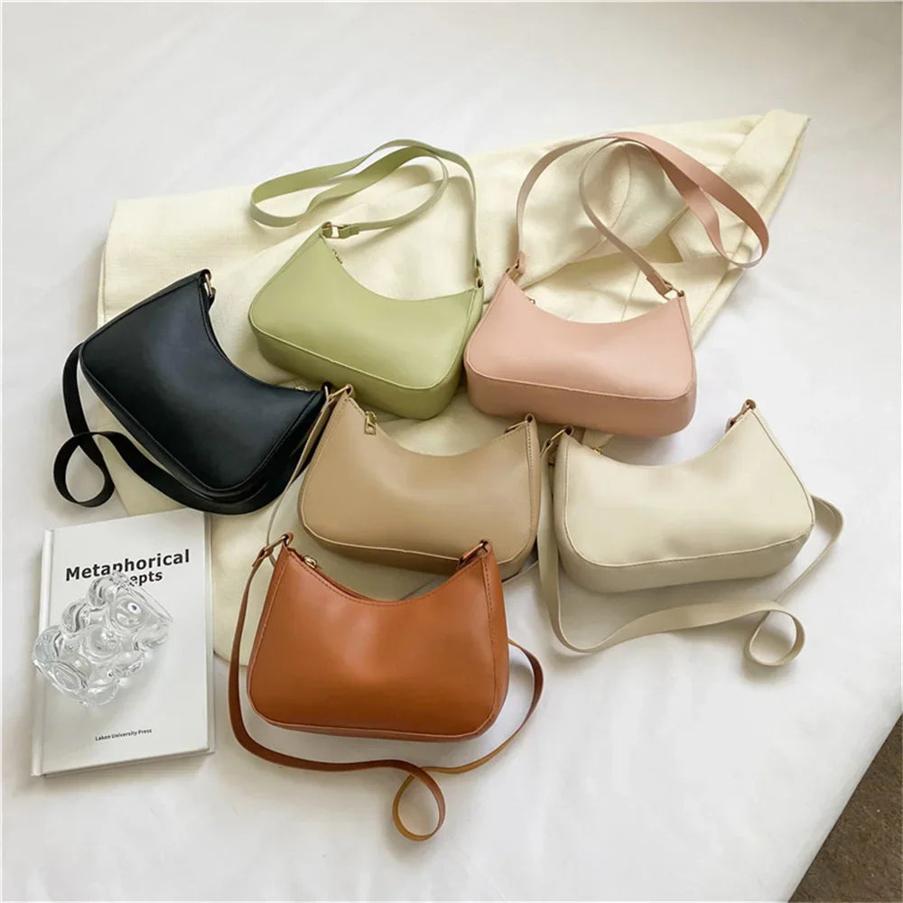 Retro Leather Shoulder Bag