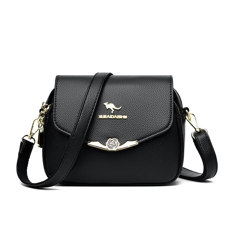 Soft Leather Small Messenger Bag