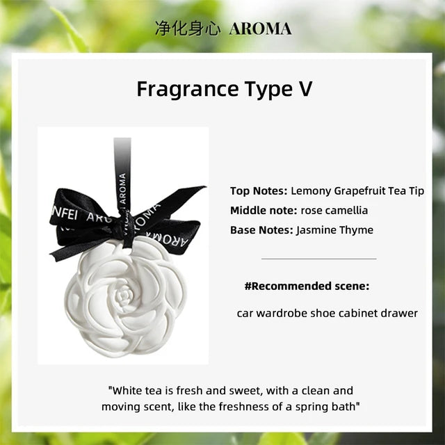 Gypsum Flower Car Freshener
