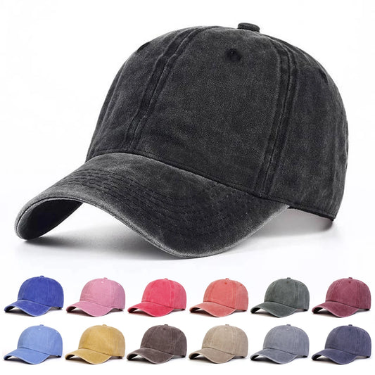 Washed Solid Baseball Cap