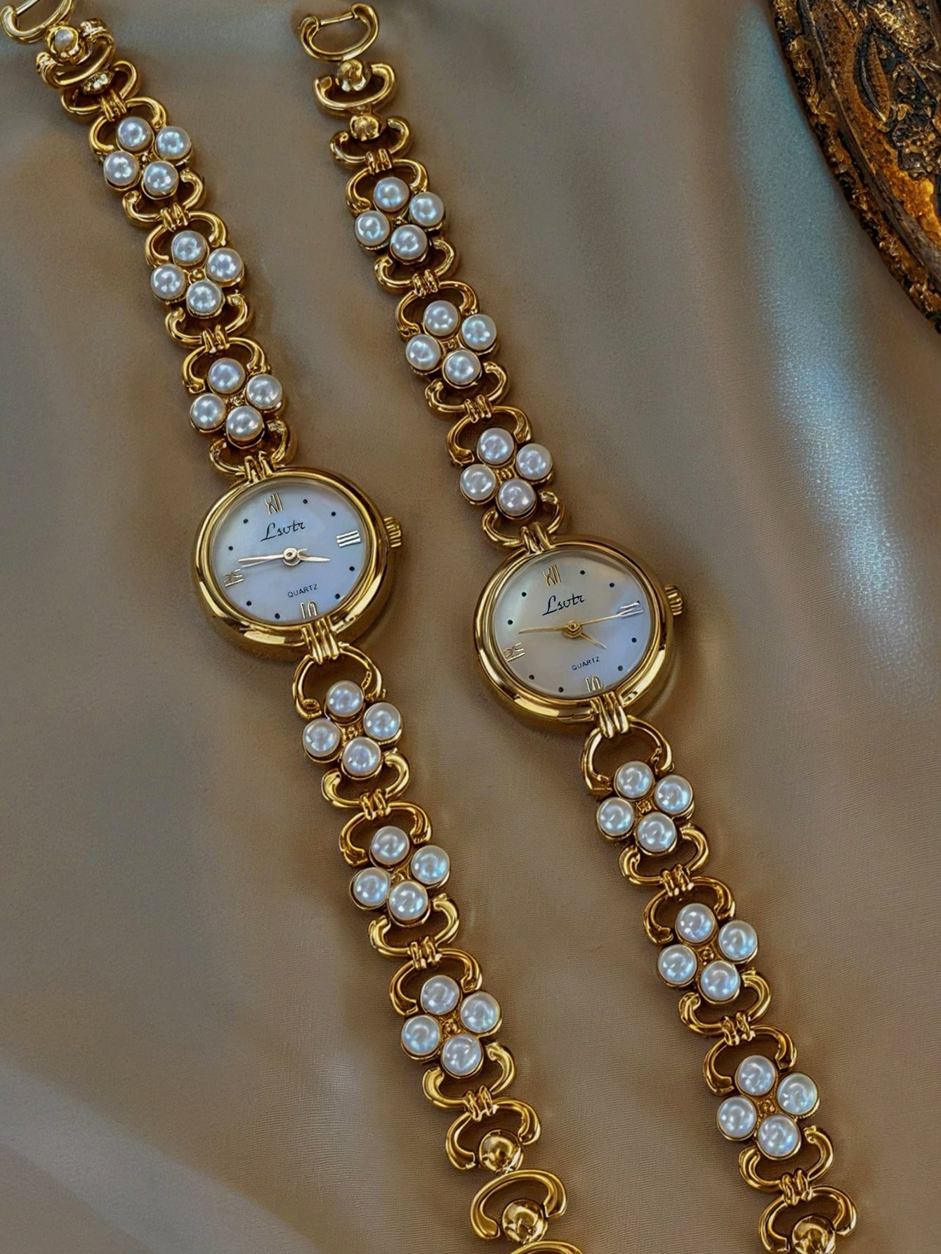 Pearl Mother-of-Pearl Quartz Watch