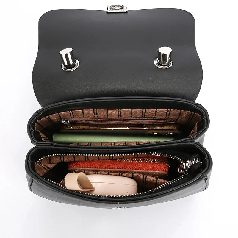 Saddle Crossbody Shoulder Bag