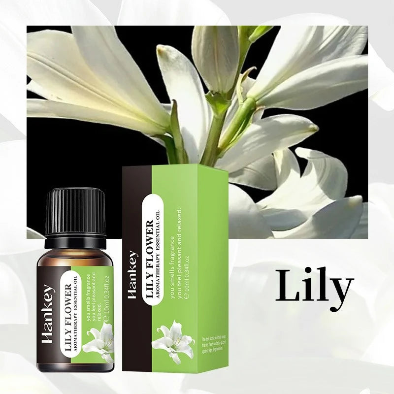 Essential Oil Set 20 Scents Aroma Diffuser 10ml