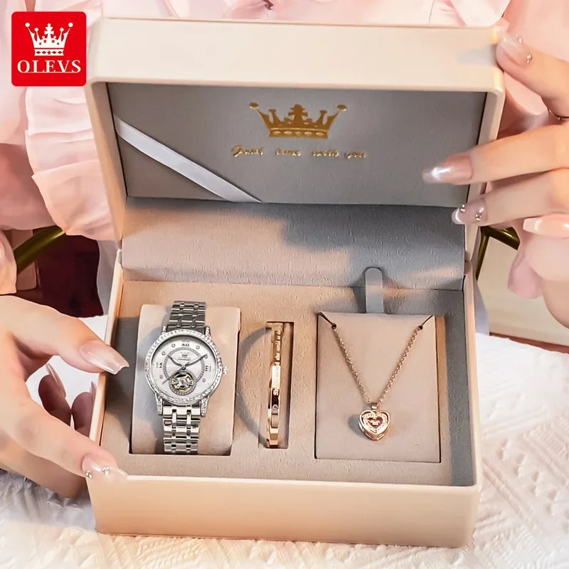 Hollow Mechanical Watch Women