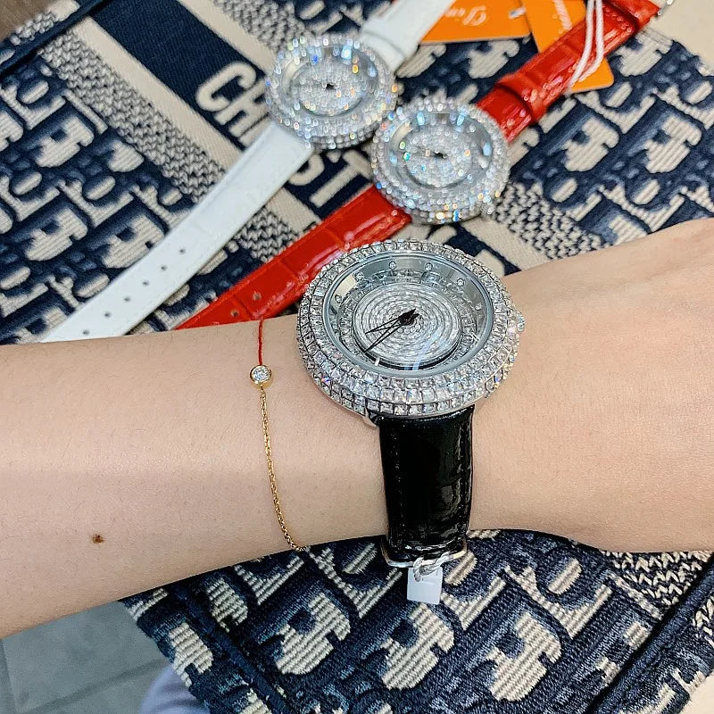 Women's Luxury Crystal Diamond Quartz Watch