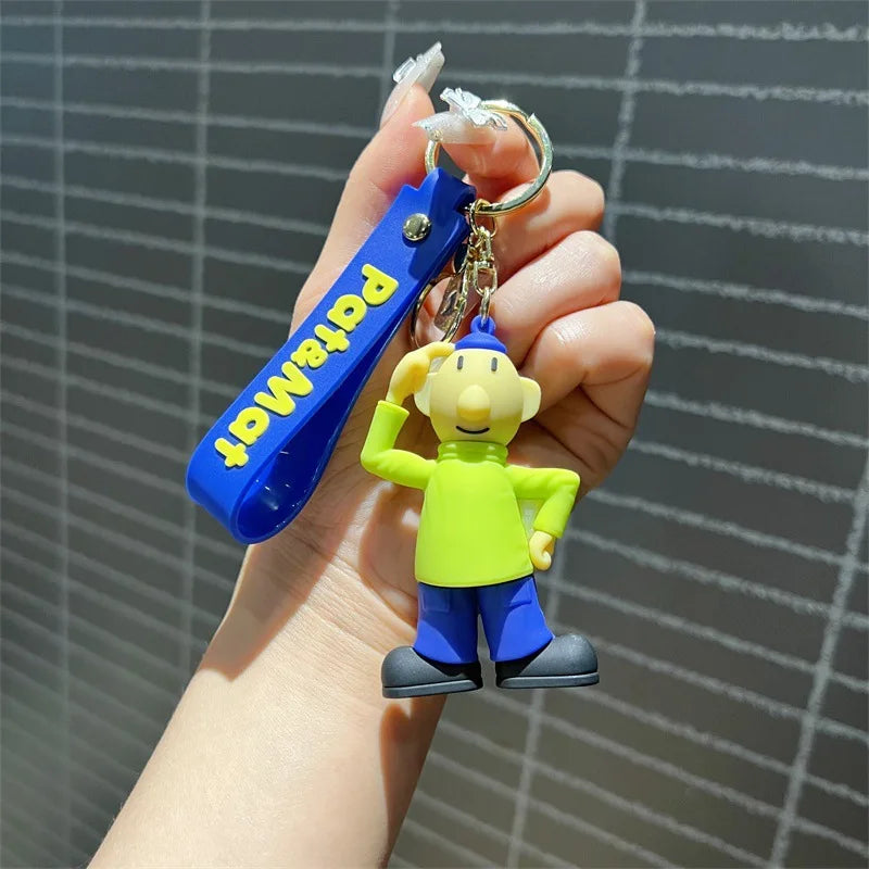 Cartoon Doll Silicone Keychain