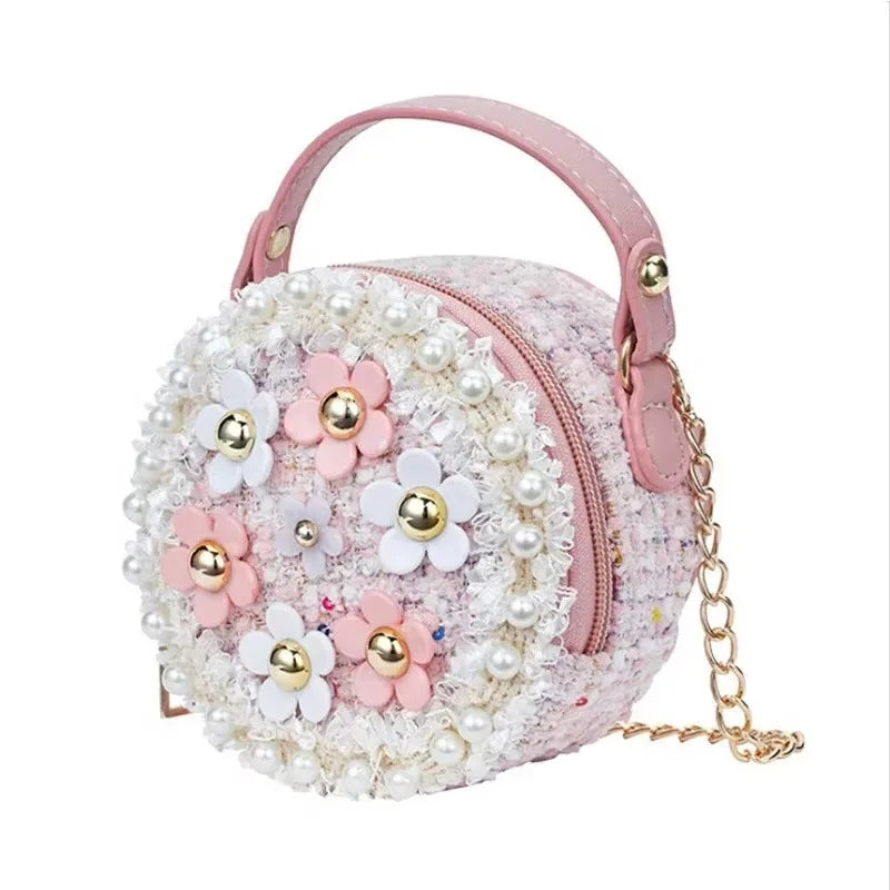 Kids Flower Crossbody Bag