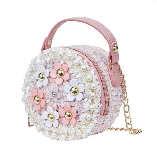 Kids Flower Crossbody Bag