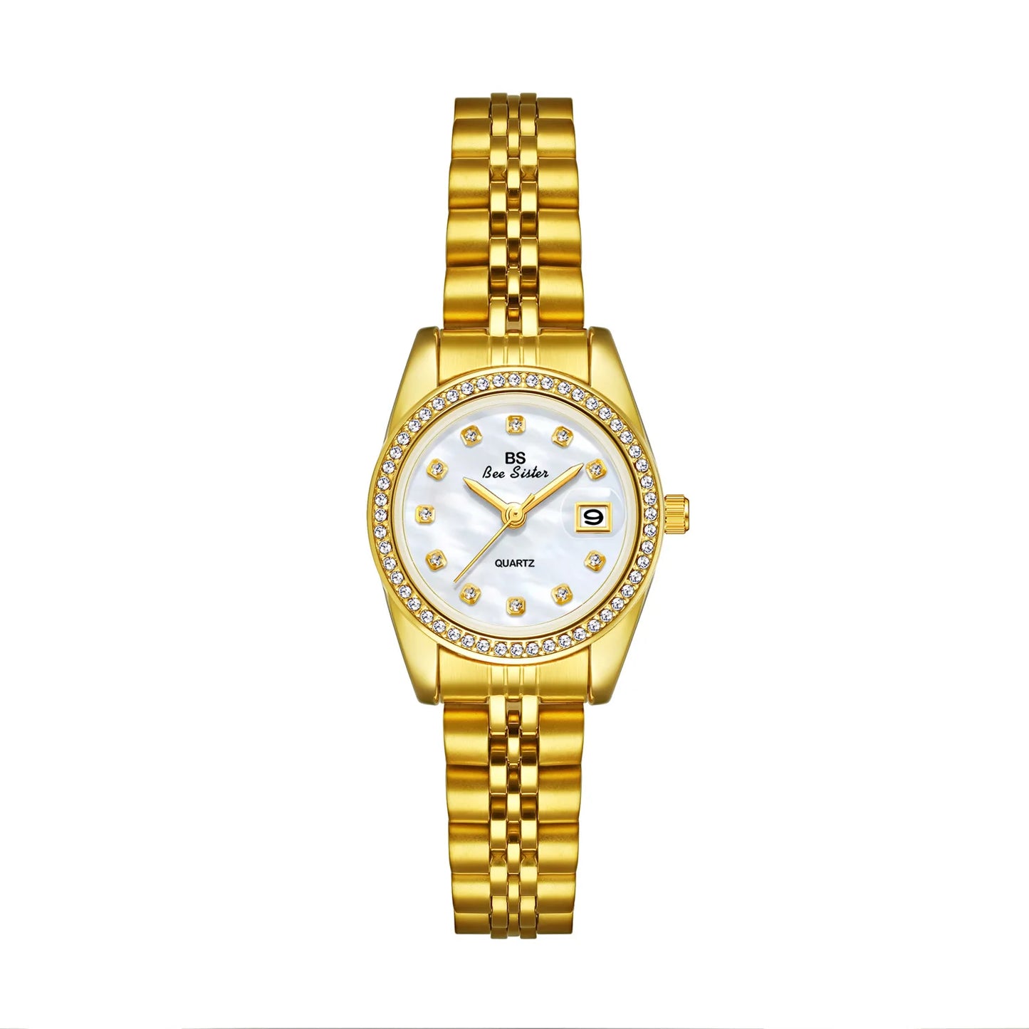 Diamond Calendar Women Watch