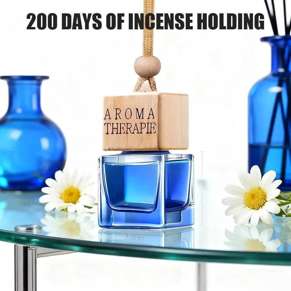 Hanging Car Perfume Glass Bottle Diffuser