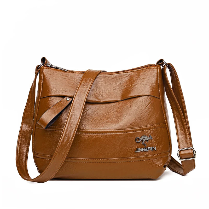 Sheepskin Tote Crossbody Bag