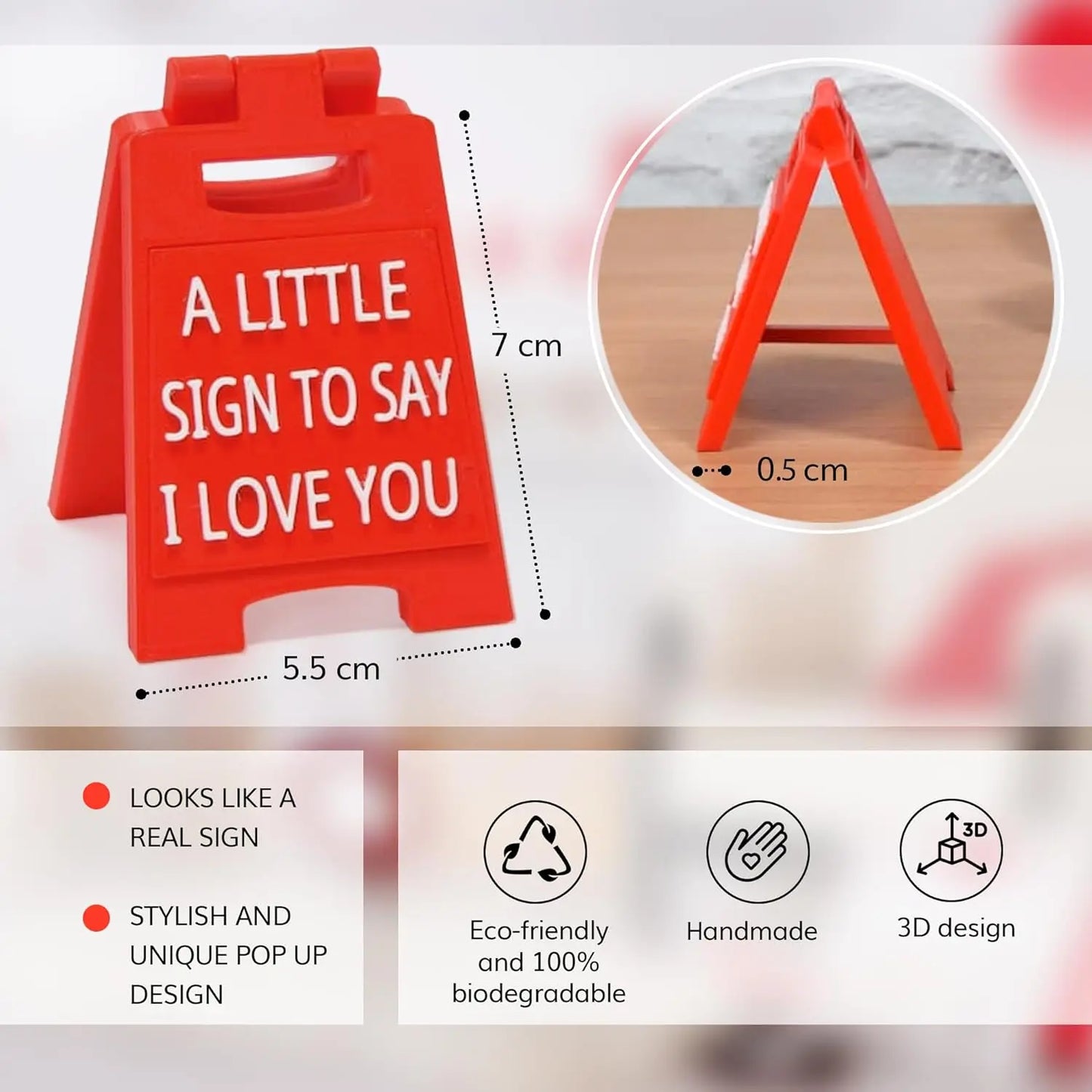 Romantic Valentine Sign Gift