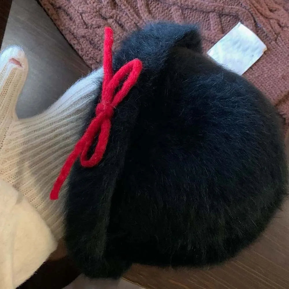 Vintage Woolen Bowler Hat