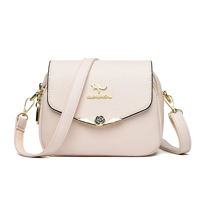Soft Leather Small Messenger Bag