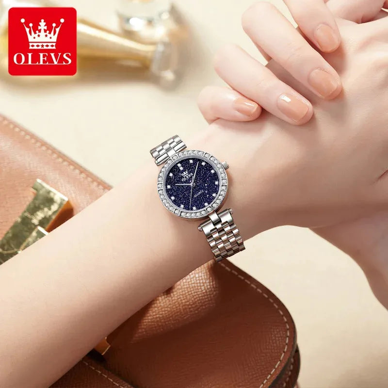 OLEVS Starry Dial Quartz Watch