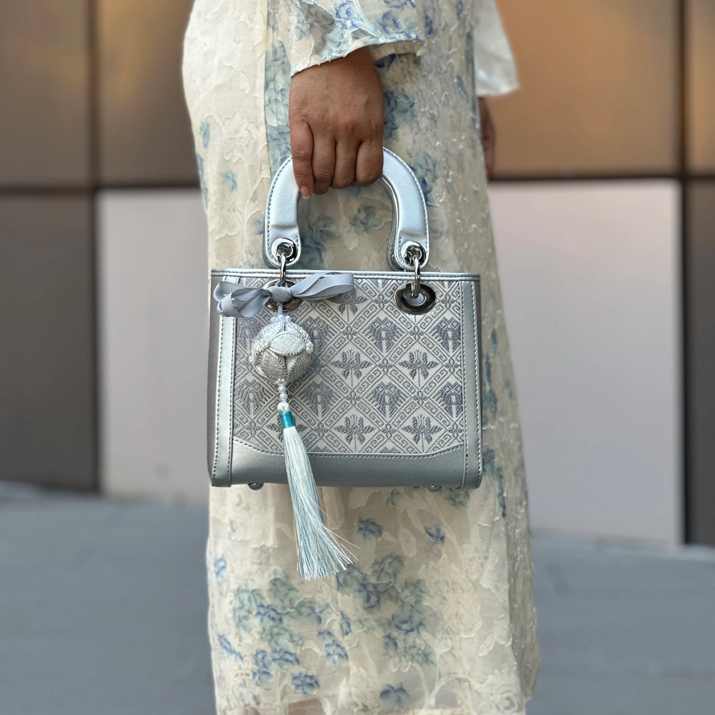 Ethnic Tapestry Crossbody Bag